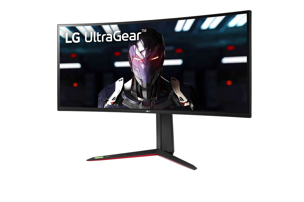 LG 34GN850-B 86,7 cm (34 cale), zakrzywiony Ultragear IPS, monitor gamingowy (144 Hz, 1 ms GtG, G-Sync, Free-Sync, HDR, HDMI, DisplayPort, USB, wyjście słuchawkowe), czarny