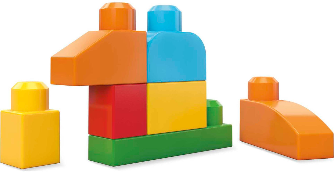 Mega Deluxe Torba z Klockami, Wielokolorowy, 150 Elementów