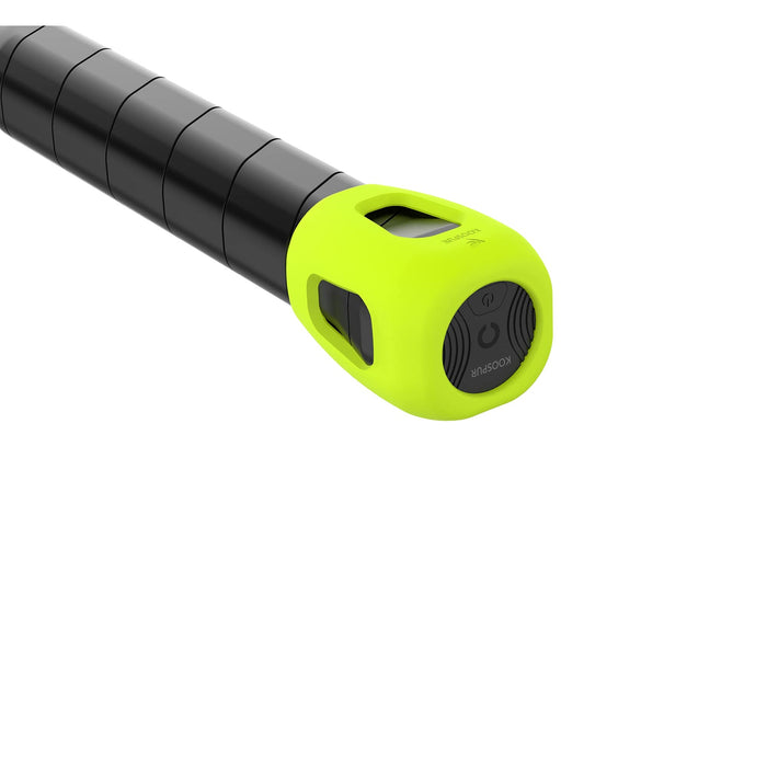 Coollang Czujnik rakiety tenisowej, czujnik ruchu, analizator z Bluetooth 4.0, kompatybilny ze smartfonami z systemem Android i iOS (czarny)
