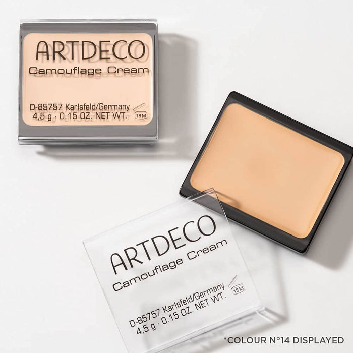 ARTDECO Camouflage Cream – silnie kryjący makijaż kamuflażowy, krem kryjący, 1 x 4,5 g
