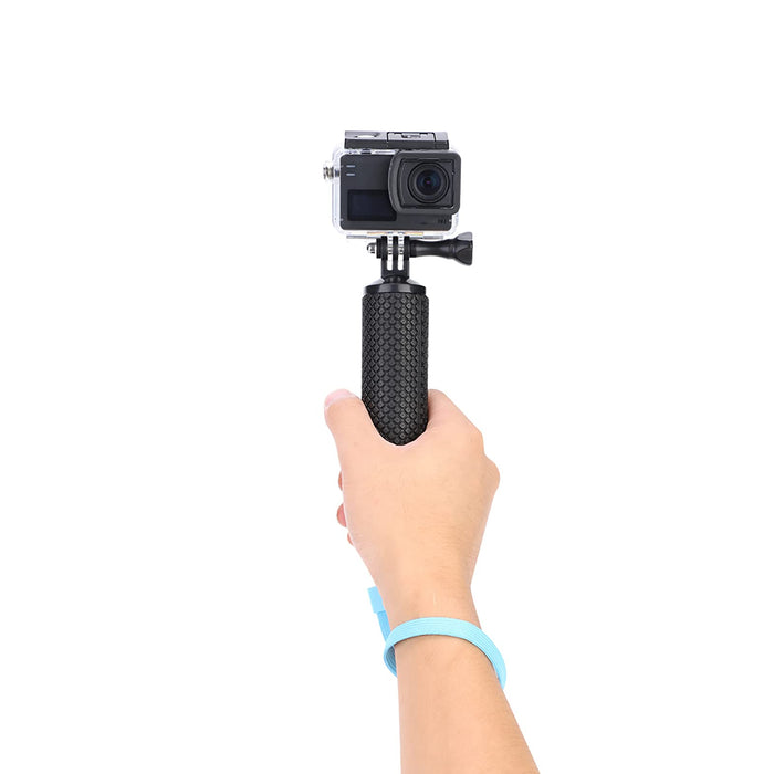 Pływający uchwyt ręczny ze smyczą, do Gopro SJCAM(blue)