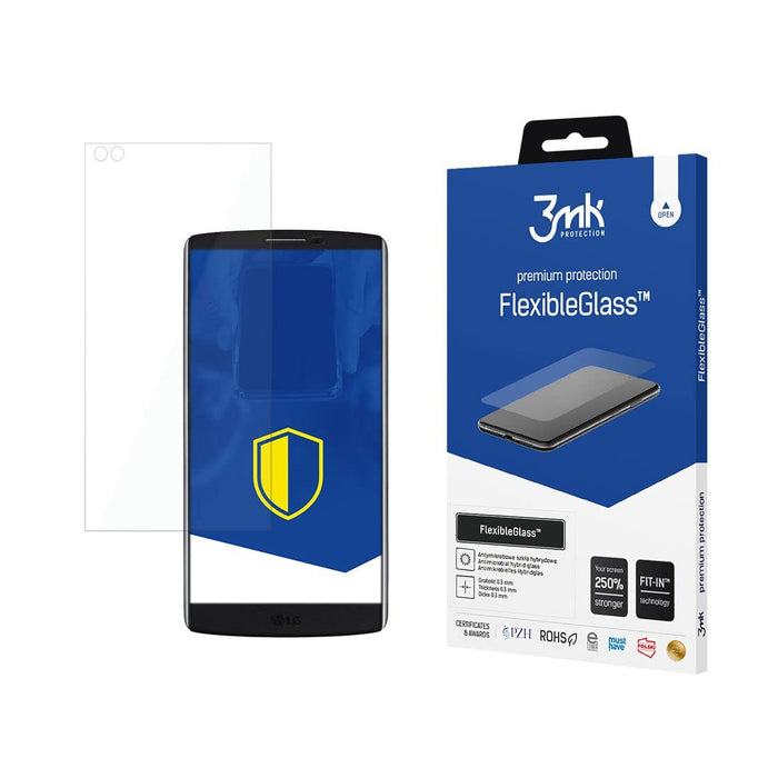 3mk FlexibleGlass do LG V10 H960A folia ochronna na wyświetlacz, grubość tylko 0,2 mm, nietłukące się szkło hybrydowe nowej generacji