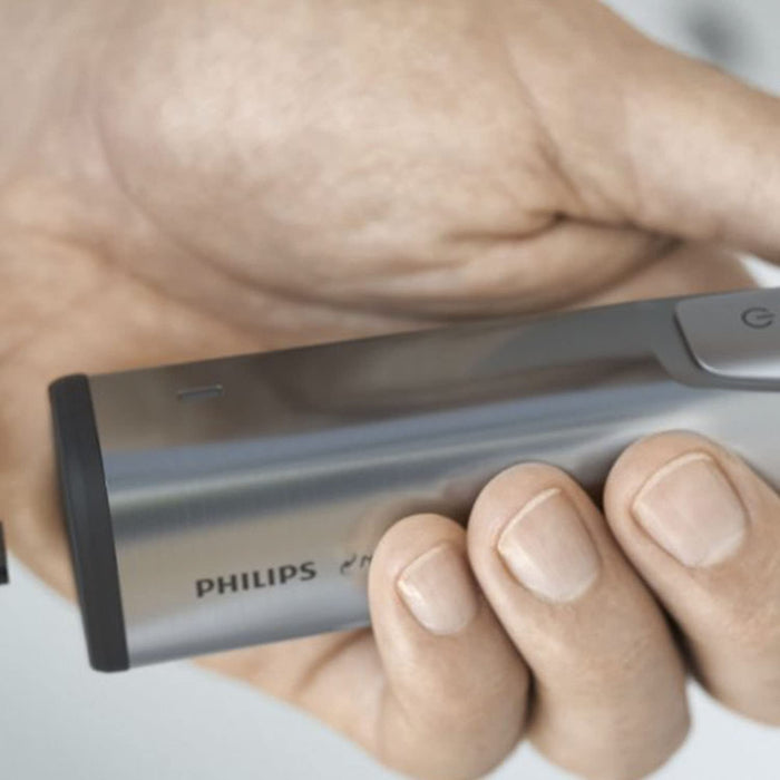Wszechstronny trymer Philips z serii 7000 - Optymalna stylizacja i precyzja - Wodoodporny - Precyzyjna golarka -18 nasadek do twarzy, włosów i ciała - MG7785/20