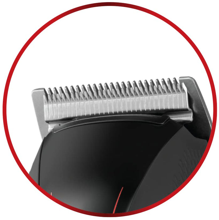 Maszynka do strzyżenia włosów Remington Easy Fade Pro - bezprzewodowy zestaw do strzyżenia włosów z 19 stopniowym grzebieniem do wyboru długości, w zestawie grzebień i nożyczki, HC550