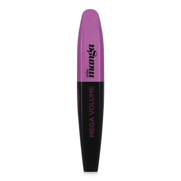 L'Oréal Paris Mega Volume Miss Manga Mascara, czarny – tusz do rzęs dla zapierającej dech w piersiach objętości manga – 1 opakowanie (1 x 8,5 ml)