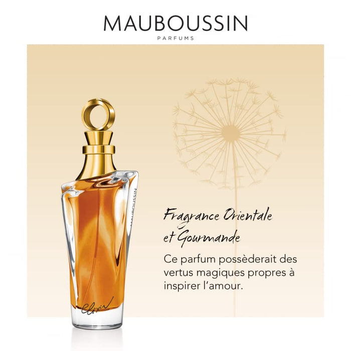 Mauboussin - Eau de Parfum Femme - Elixir Pour Elle - orientalny, kwiatowy i pyszny zapach - 100 ml