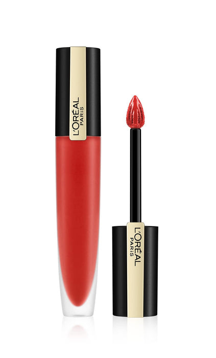 L'Oréal Paris Rouge Signature Lipstick Pomadka w płynie do ust, nie wysusza, nie kruszy się, 113 I Don't, 7 ml