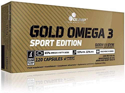 Olimp Gold Omega 3 Sport Edition - 2 x 120 kapsułek