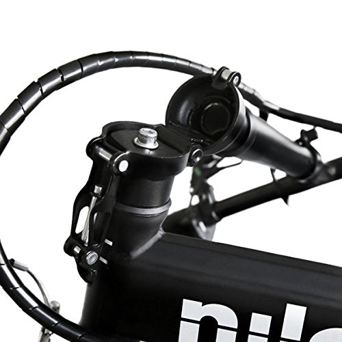 Nilox X2, rower elektryczny, rower miejski, rower podmiejski, składany rower, składany rower elektryczny, prędkość 25 km/h, czarny