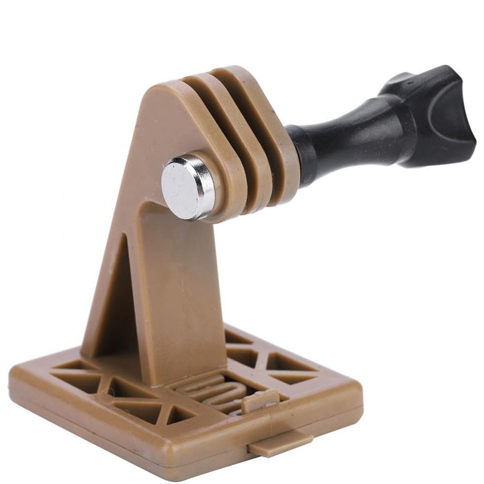 Tbest Taktyczne akcesoria do szybkiego kasku Airsoft, uchwyt przedni do kasku, adapter do kamery Go Pro Action