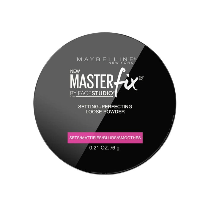 Maybelline New York Lasting Fix Puder sypki do twarzy transparentny, perfekcyjne wykończenie, utrwalenie makijażu, Translucent, 6g
