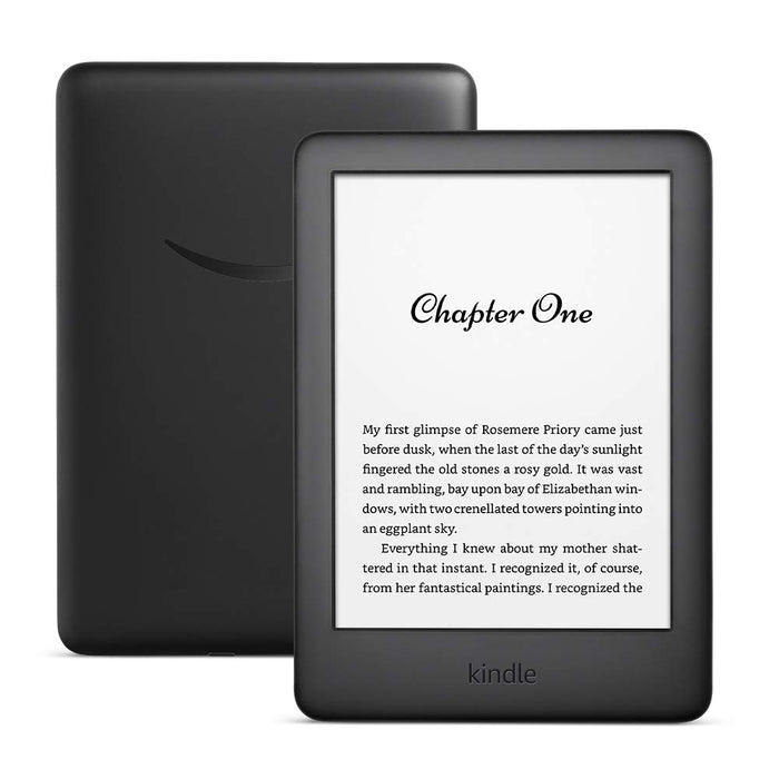 Kindle | Z podświetlonym ekranem | czarny | bez reklam