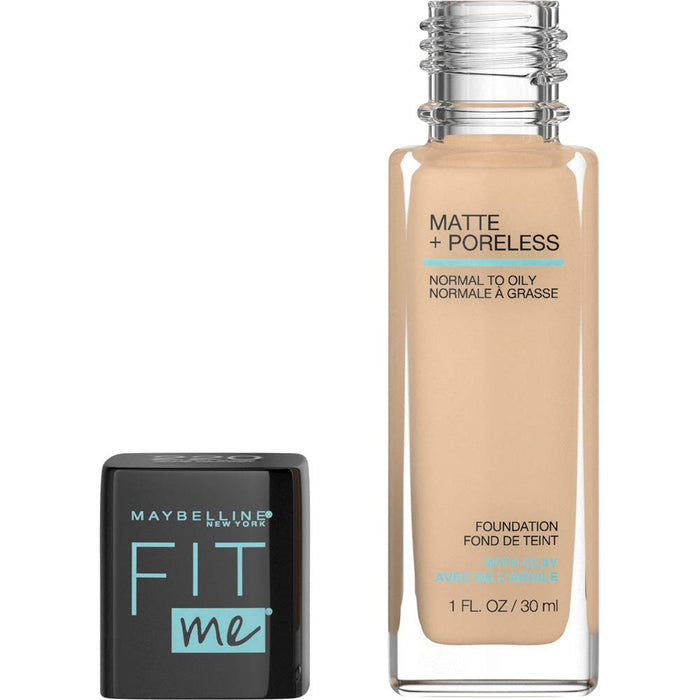Maybelline Matowy Plus Poreless podkład Fit Me - naturalny beżowy