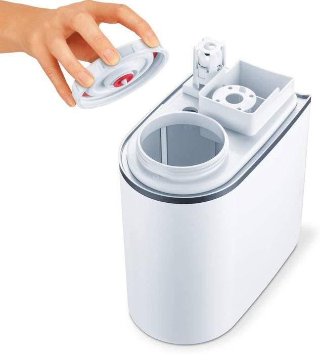 Beurer LB 45 nawilżacz powietrza z ultradźwiękowym nebulizowaniem do nawilżania powietrza w pomieszczeniu, z funkcją aromatu, do pomieszczeń do 30 m², cichy