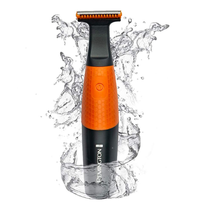 Remington trymer do brody, 3 nakładki 1-4mm, golenie na sucho i mokro, do 40 min. pracy bezprzewodowej, ładowanie USB, czarny/pomarańczowy, Durablade MB010