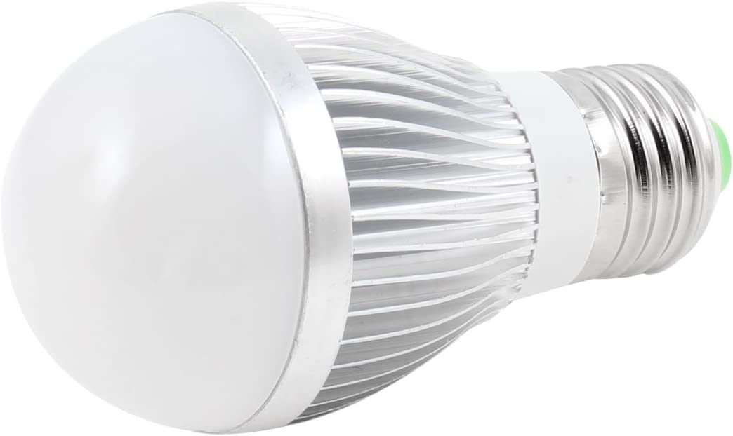 Ruilogod 6W AC 220 V 5000-6000K White 15 LED E27 Śruba Baza Energia oszczędzająca żarówka