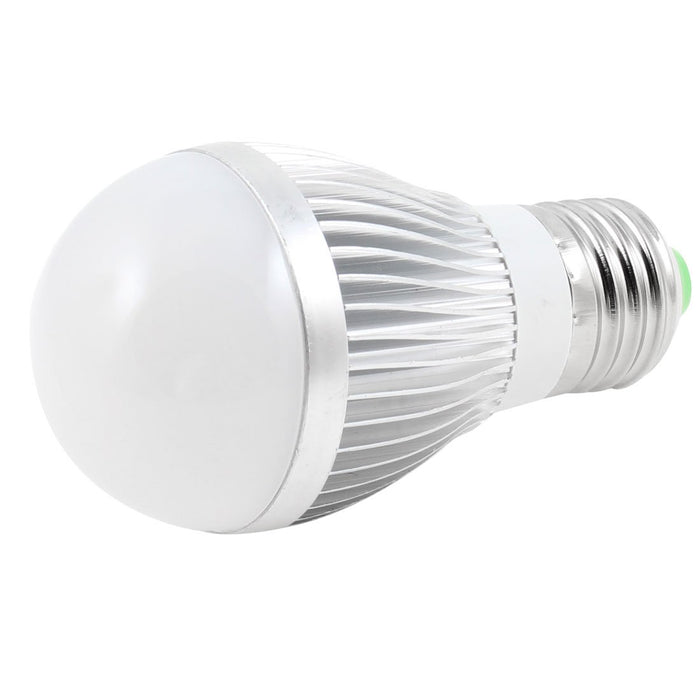 Ruilogod 6W AC 220 V 5000-6000K White 15 LED E27 Śruba Baza Energia oszczędzająca żarówka