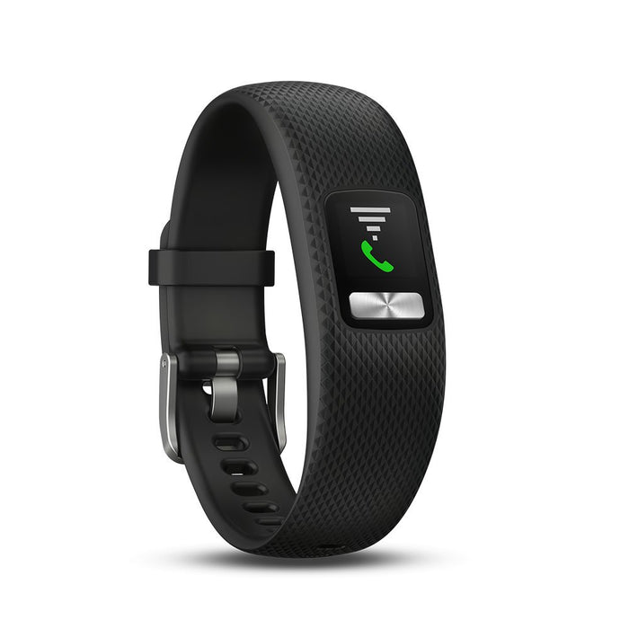 Garmin vívofit 4 Fitness Tracker, spersonalizowany kolorowy wyświetlacz, smukła konstrukcja, do 1 roku czasu pracy baterii (po generalnym przeglądzie)