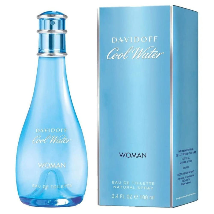 Davidoff Cool Water Woman Femme Eau De Toilette Woda Toaletowa - 100 ml