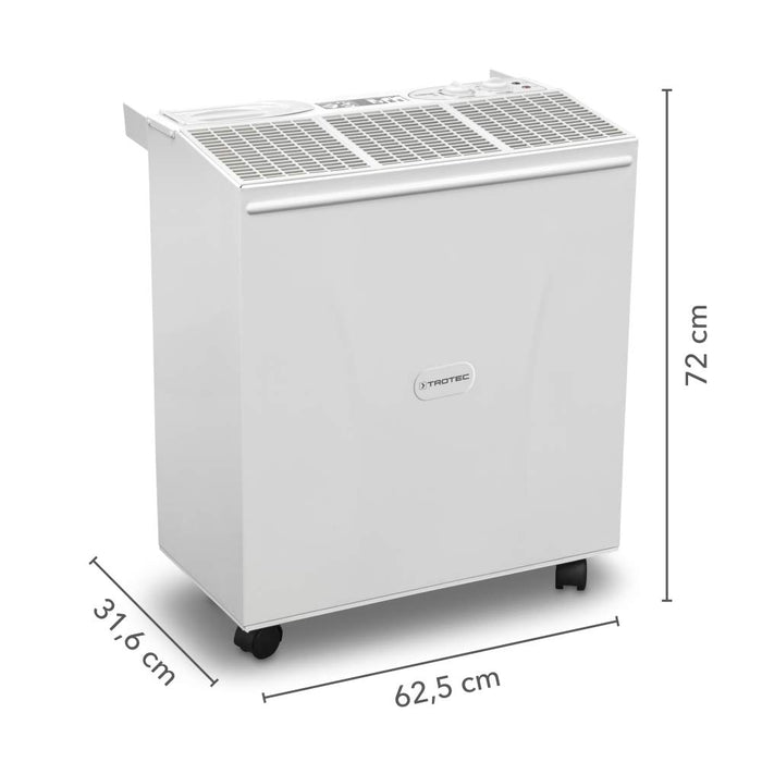 TROTEC B 400 Nawilżacz powietrza (maks. 800 m³/h, do pomieszczeń do ok. 900 m³) Nawilżanie powietrza Nawilżanie pomieszczenia Nawilżanie powietrza Nawilżanie pomieszczeń