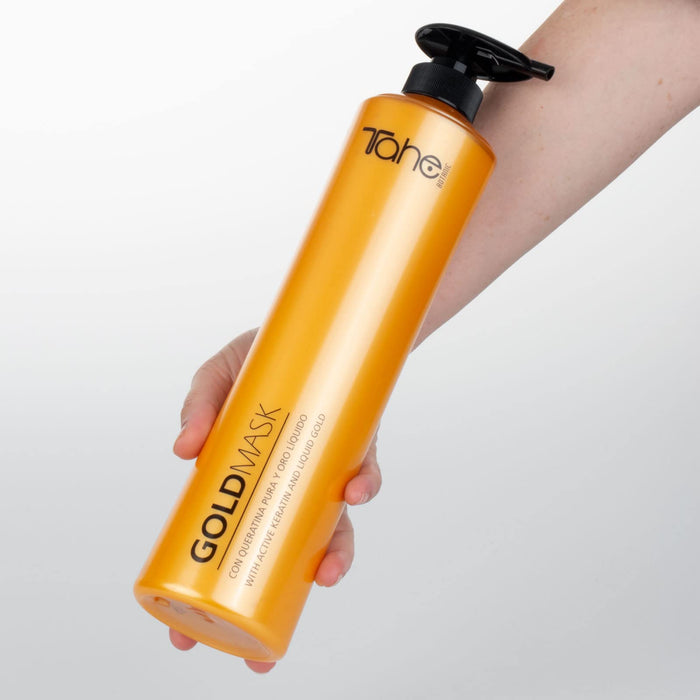 Tahe Gold keratynowa maska do włosów, 800 ml
