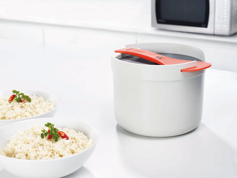 Joseph Joseph 45002 M-Cuisine kuchenka mikrofalowa ziarno, plastik, pomarańczowy/beżowy
