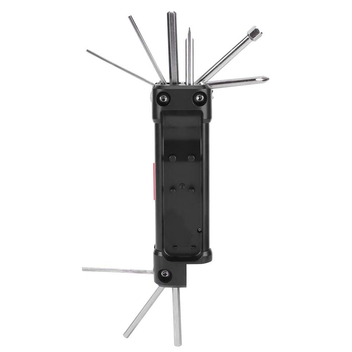 Multitool rowerowy, narzędzie do naprawy rowerów, zestaw narzędzi do naprawy rowerów, lekki multitool rowerowy, wielofunkcyjny zestaw narzędzi do naprawy rowerów rowerowych 14 w 1, mini składane narzę