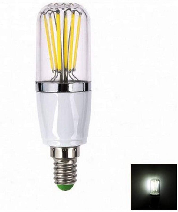 GROSSARTIG 12 V LED Żarówka Świeca Żarówka E14 6W Wymiana 40 W Halogen Niskie napięcie Nie ściemnialna Świeca LED Żarówka oszczędzająca energooszczędna □ 10 Sztuk [Klasa energetyczna A +]