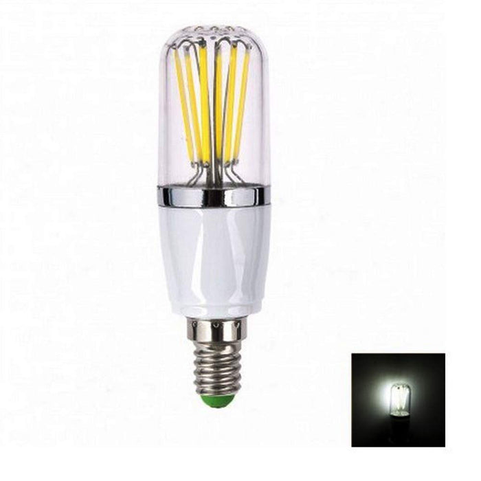GROSSARTIG 12 V LED Żarówka Świeca Żarówka E14 6W Wymiana 40 W Halogen Niskie napięcie Nie ściemnialna Świeca LED Żarówka oszczędzająca energooszczędna □ 10 Sztuk [Klasa energetyczna A +]