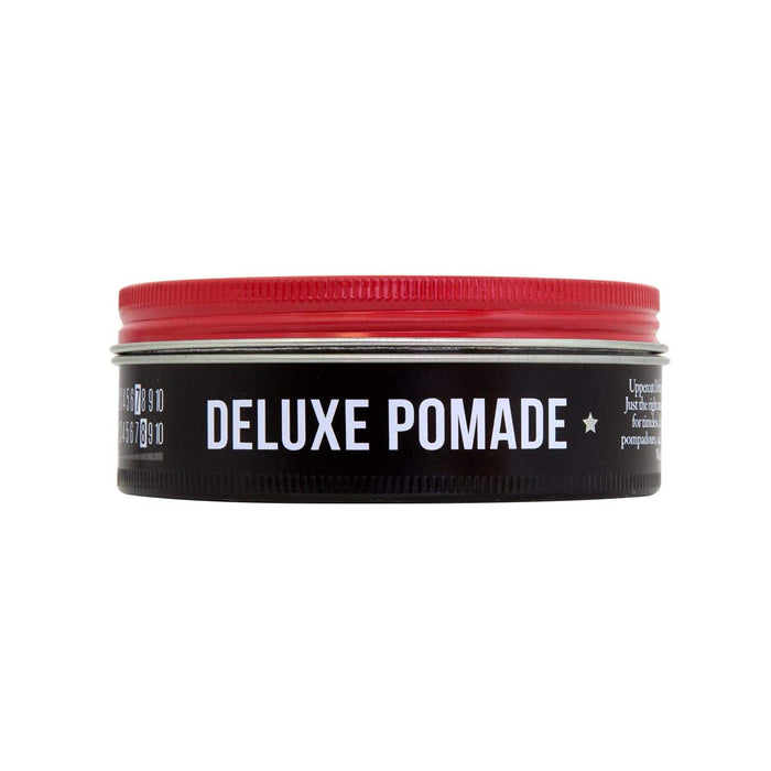 Uppercut Deluxe, Deluxe Pomade, Professional Water-Based Pomade For Men With A Strong Hold High Shine Finish, Easy to Wash Out, No Residue 100g