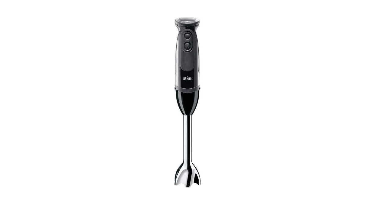 Braun blender ręczny MQ 5277BK Blender ręczny – MultiQuick 5 Vario blender z podstawką miksującą ze stali szlachetnej, 1000 W, w zestawie 4-częściowy zestaw akcesoriów, czarny