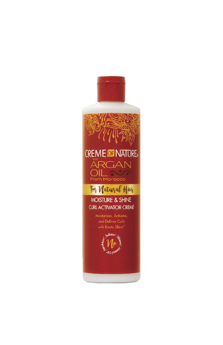 Creme of nature olejek arganowy nawilżający & shine curl active cream 354 ml