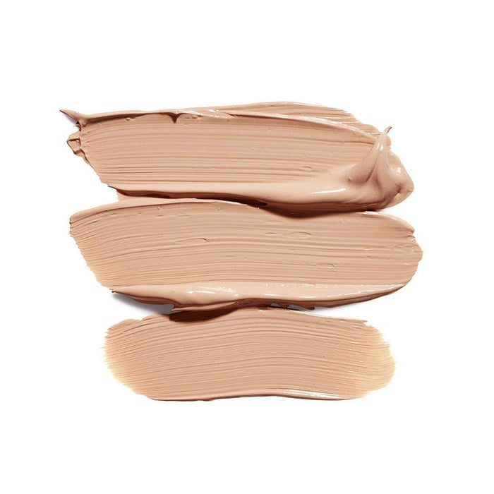 NUI Cosmetics Natural Foundation INTENSE TAIAO to ciepły, średnio jasny odcień.