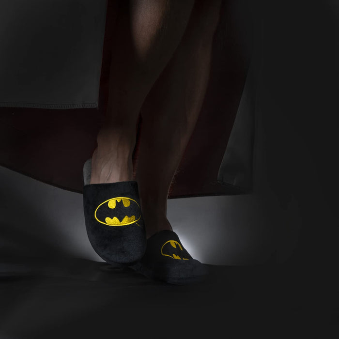 soxo Kapcie Męskie Domowe Batman Czarne Wygodne Klapki 3 Rozmiary