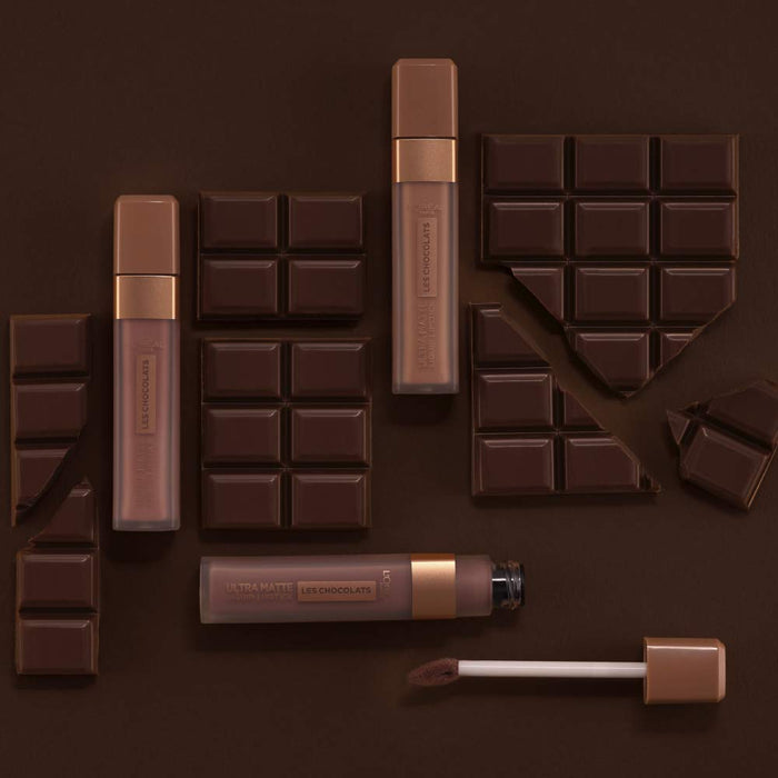 L'Oréal Les Chocolats Ultra Matte Liquid Lipstick 7.6ml - 858 Oh My Choc!