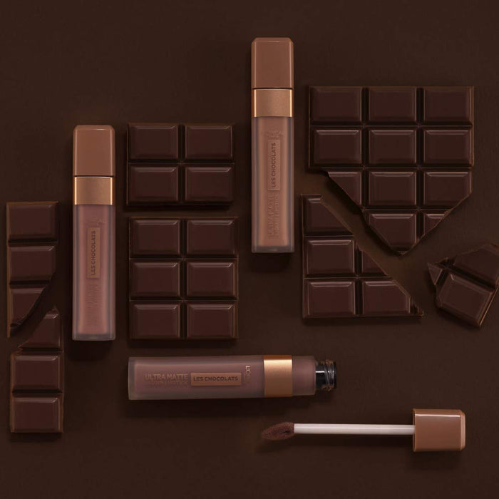 L'Oreal Paris Les Chocolats Ultra matowa płynna szminka 860 imbirowa bomba