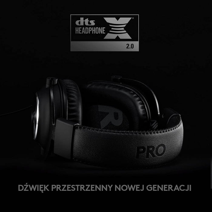 Logitech G 981-000818 Gamingowy Zestaw Słuchawkowy, Czarny