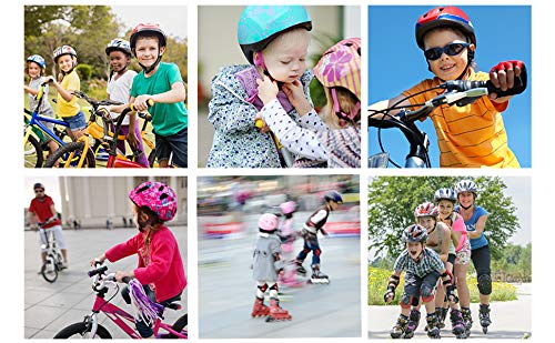 Kask dla Dzieci Rowerowy Dziecięcy Ochronny na Rower Idealny Dla Chłopca Dziewczynki Małych Dzieci Kask na Hulajnogę Rolki Wygodny Lekki Oddychający Regulowany METEOR