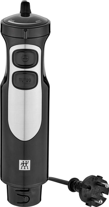 Zwilling 36420-011-0 Blender Ręczny, w Zestawie 600 Miarek, 550 W, Stal Nierdzewna 18/8, Stal Szlachetna / Czarny