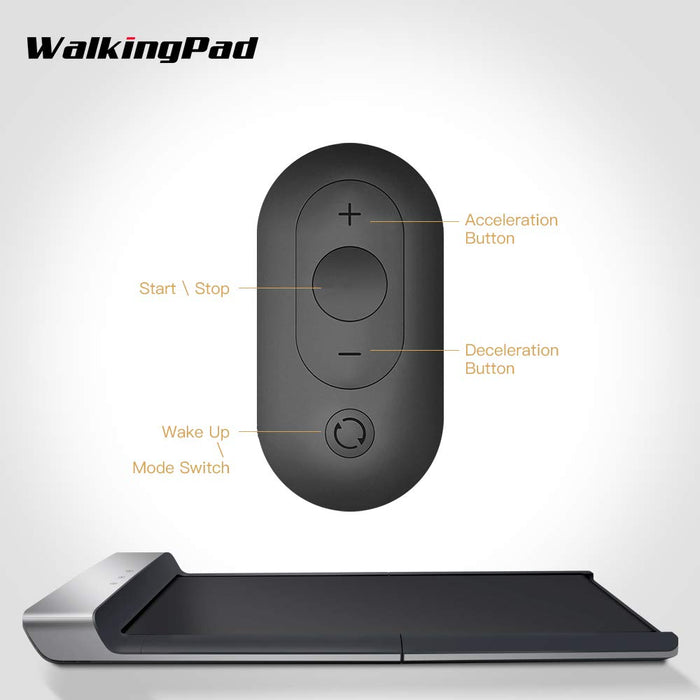 WalkingPad - Składana bieżnia A1, do chodzenia, inteligentne wyposażenie fitness, swobodny montaż, niski poziom hałasu, kontrola prędkości indukcyjnej, składana pod biurkiem, 0-6 km/h