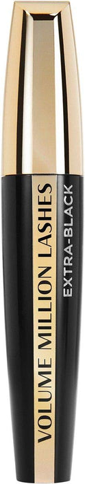 L'Oréal Paris Mascara Volume Million Lashes Tusz do rzęs w głębokiej czerni dla dodatkowego podkreślenia i objętości, nr 00 Extra-Black, 1 x 9,2 ml
