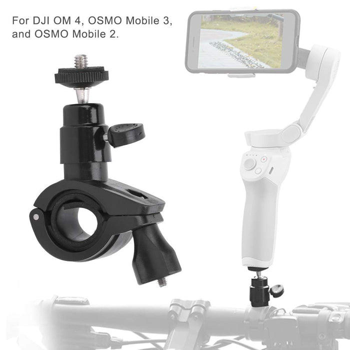 Uchwyt na rower, metalowy uchwyt rowerowy na telefon komórkowy akcesoria do gimbala ręcznego do DJI OM 4 / OSMO Mobile 3 / OSMO Mobile 2