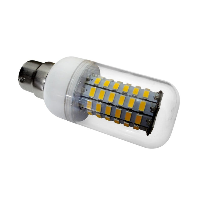 ANTYX Światło żarówki LED B22 Super 10W 12 24 36 V Oświetlenie domowe 12 V 24 V Lampa oszczędzająca energooszczędna AC / DC12-60V 10-Pack (Color : Warm wite)