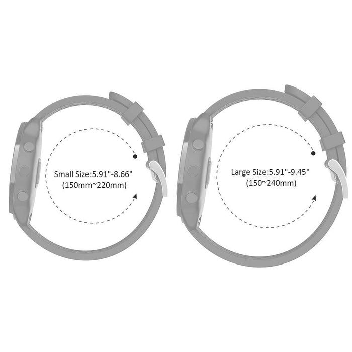 NotoCity do Garmin Vivoactive 3 pasek / Galaxy Watch Active Strap / Active 2/Garmin Venu/Gear Sport/Galaxy Watch 42 mm, 20 mm silikonowy zamiennik paska do zegarka