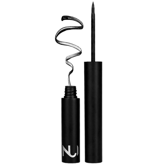 NUI Cosmetics Natural Liquid Eyeliner AWEIKU Make Up - kosmetyki naturalne wegański naturalny bezglutenowy - czarny