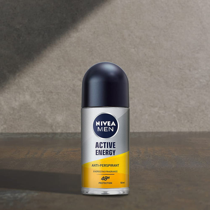 NIVEA Antyperspirant Active Energy roll-on, 50 ml