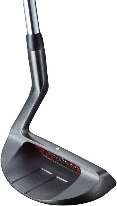 MacGregor Golf Unisex MACCHIP105 MACTEC X Chipper klin lewy lub prawy uchwyt stal 37 stopni regularny chwyt klub golfowy prawy lub leworęczny, czarny