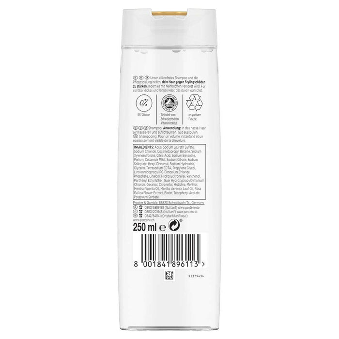 Pantene Pro-V Miracles Lift & Volume Szampon Niezawierający Silikonu - 250 mililitrów