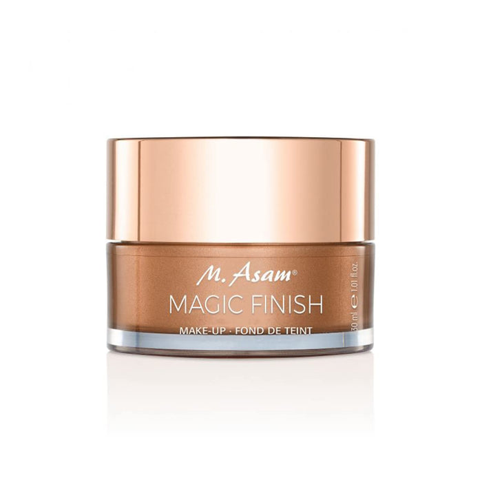 M. Asam Magic Finish Make Up Mousse (30 ml), podkład 4 w 1, makijaż, puder i korektor, naturalny i lekki podkład do każdego rodzaju skóry i codziennej pielęgnacji
