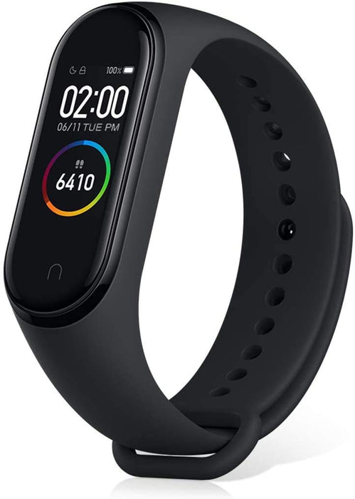 Xiaomi Band 4, XMSH07HM Fitness Tracker do Monitorowania Aktywności, 21.6 mm, Czarny